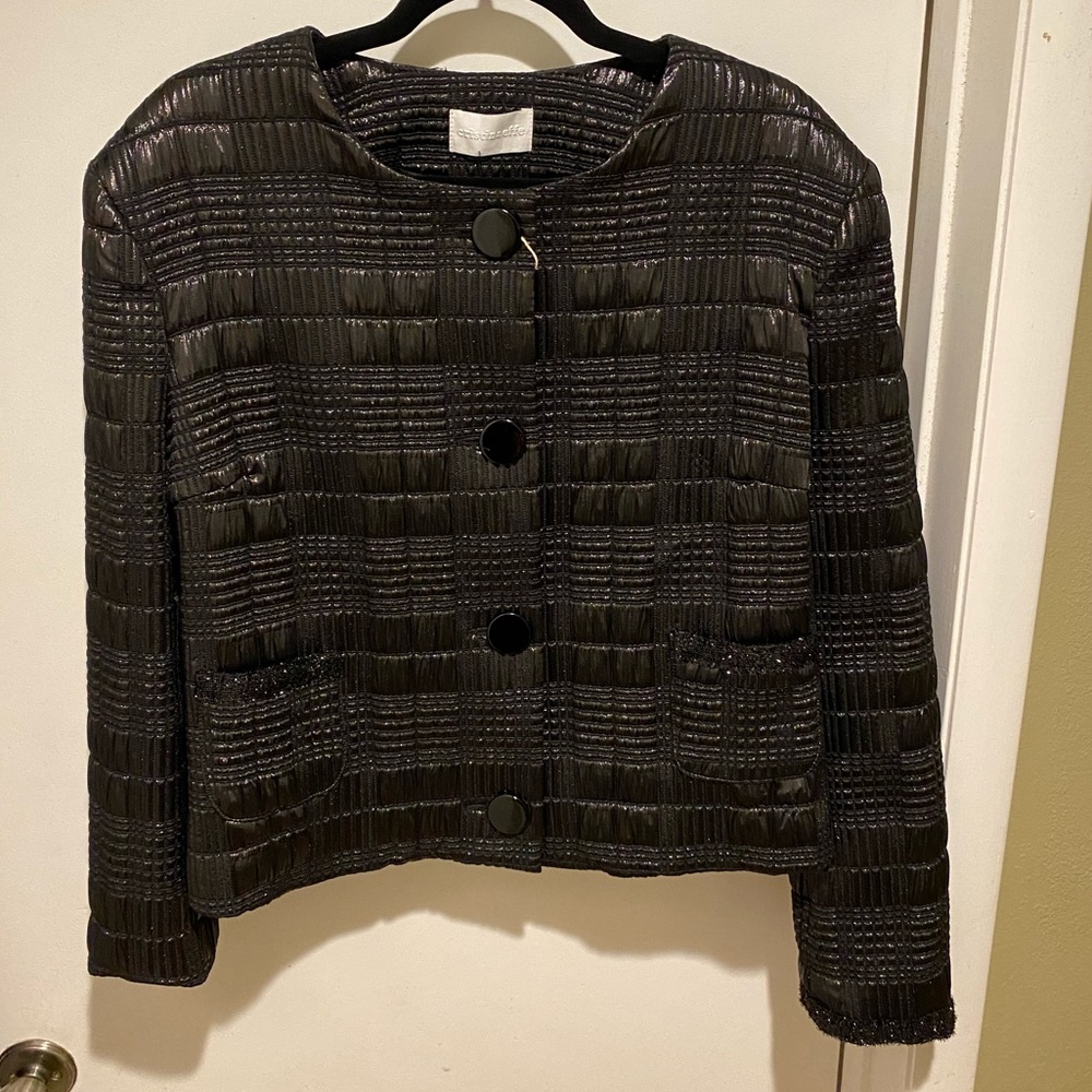 Cristinaeffe Italian Designer Jacket size 12